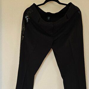 Black Body by Victoria Sequined Tuxedo pants